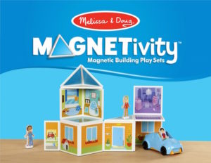 Magnetivity magnetic building play set.