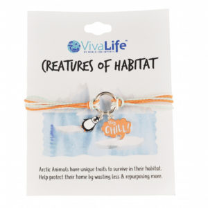 Penguin bracelet form World End Imports' Creates of Habitat collection.