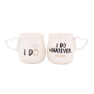 I Do Mug Gift Set from DEI-Dennis East International