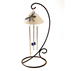 Dragonfly Solar Powered Indoor Wind Chime by Sunblossom Solar Gifts