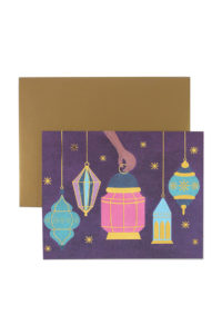 5 Lanterns Card by Hello Holy Days