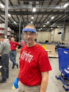 Robert Shetler, vice president of manufacturing of P. Graham Dunn